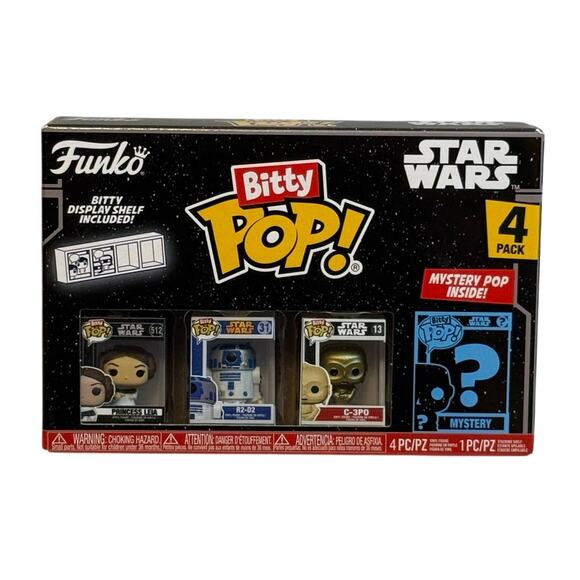 Star Wars Funko Bitty POP! 4 PackNEW IN BOX